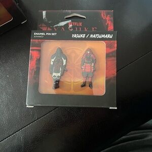 Netflix Yasuke Enamel Pin Collection